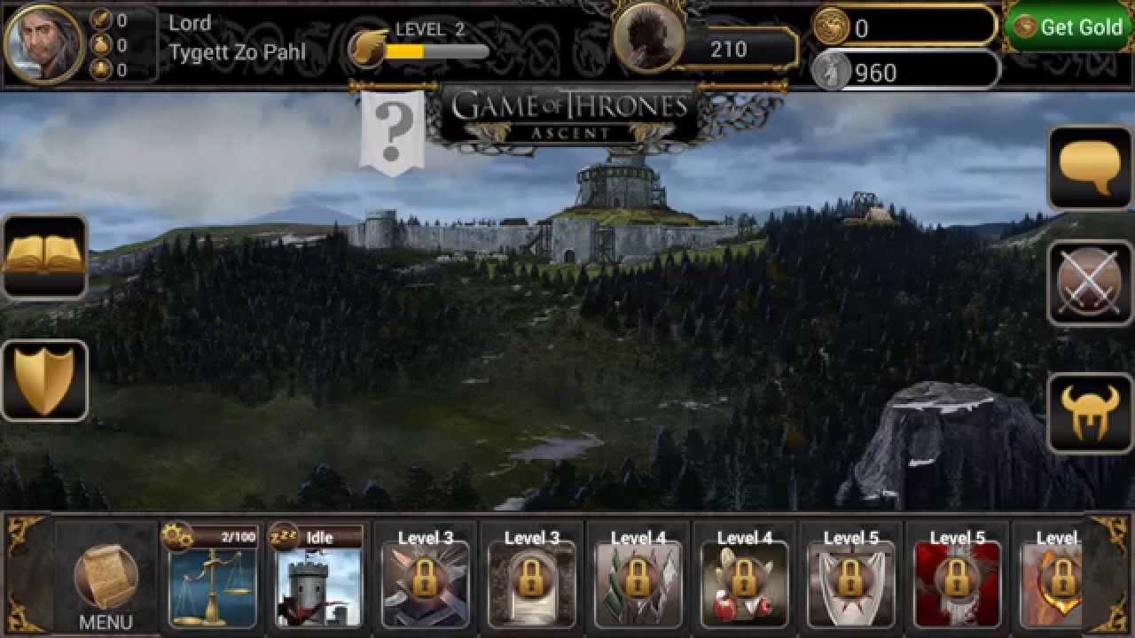 Game of thrones ascent gold